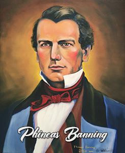 phineas Banning Painting 2