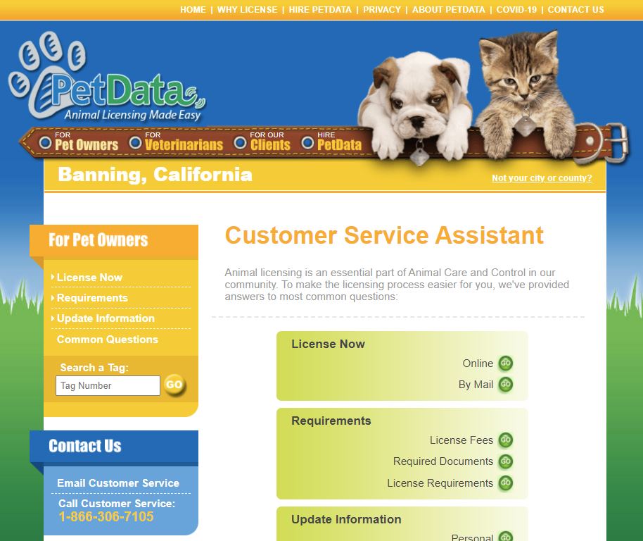 petdata Opens in new window
